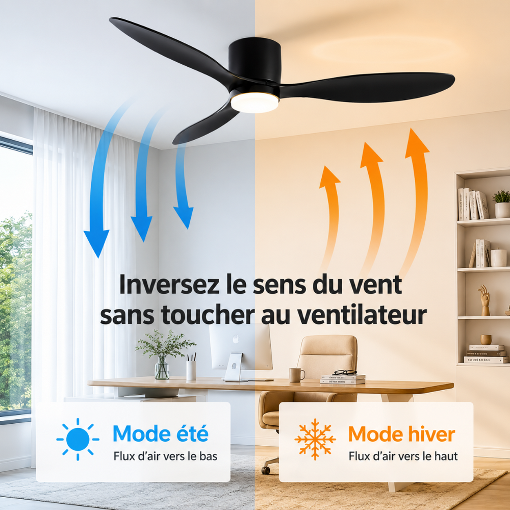 Ventilateur de plafond Vento, vue d'ambiance