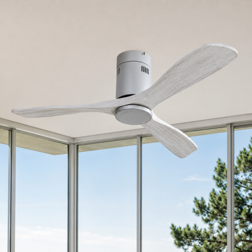 Ventilateur de Plafond Design Contemporain & Fluide - Modèle Calan