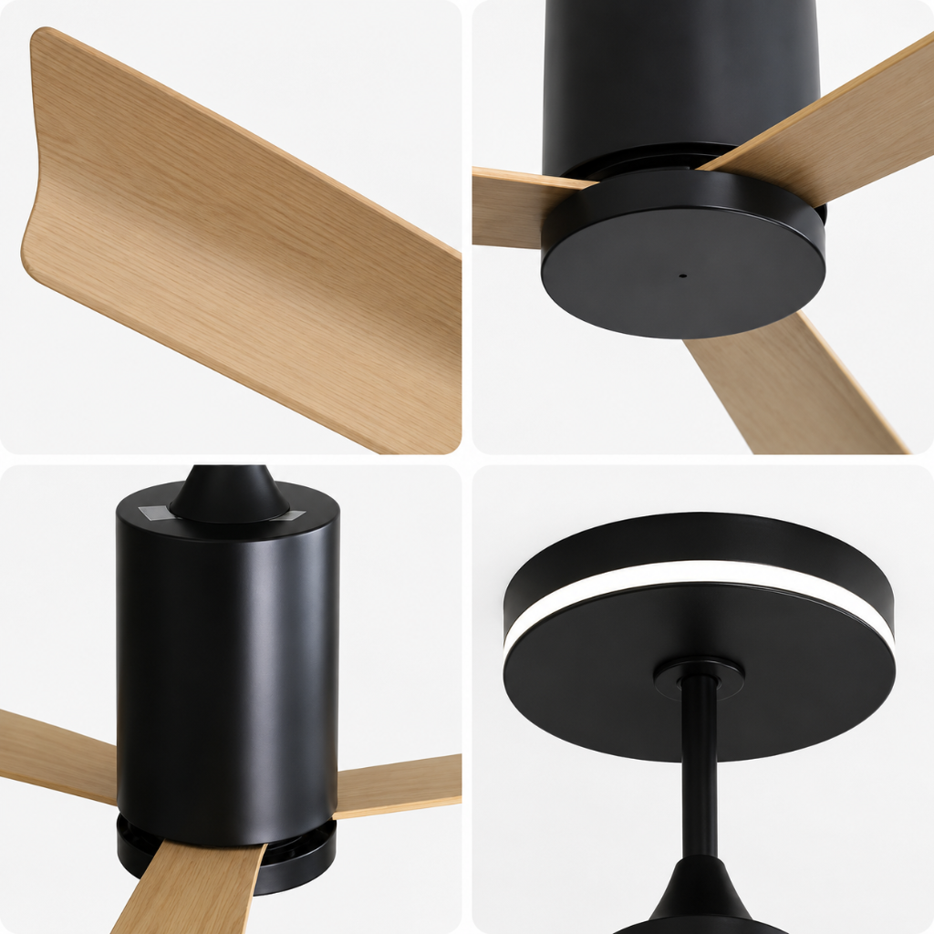 Ventilateur de Plafond Design Audacieux & Moderne - Modèle Némésis