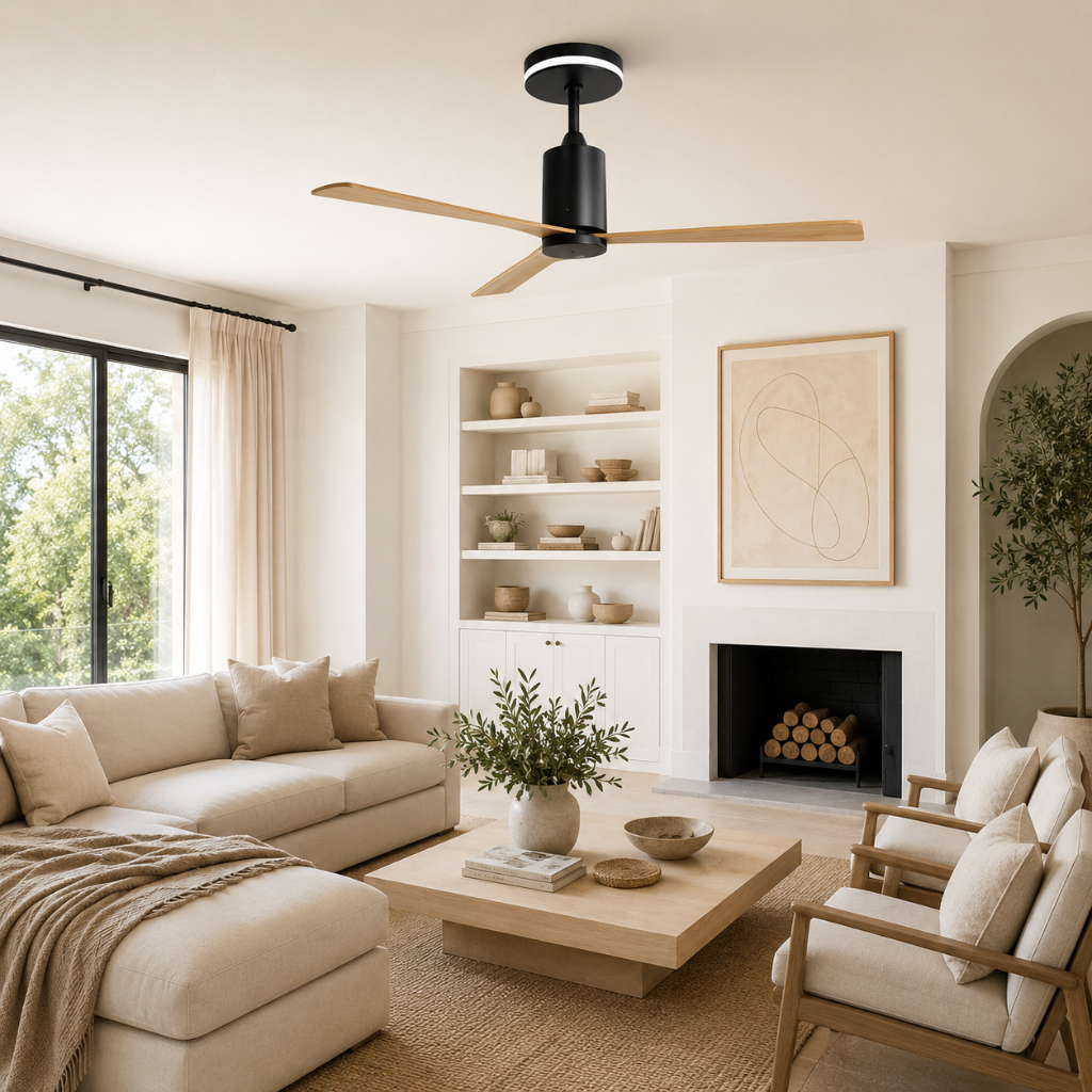 Ventilateur de Plafond Design Audacieux & Moderne - Modèle Némésis