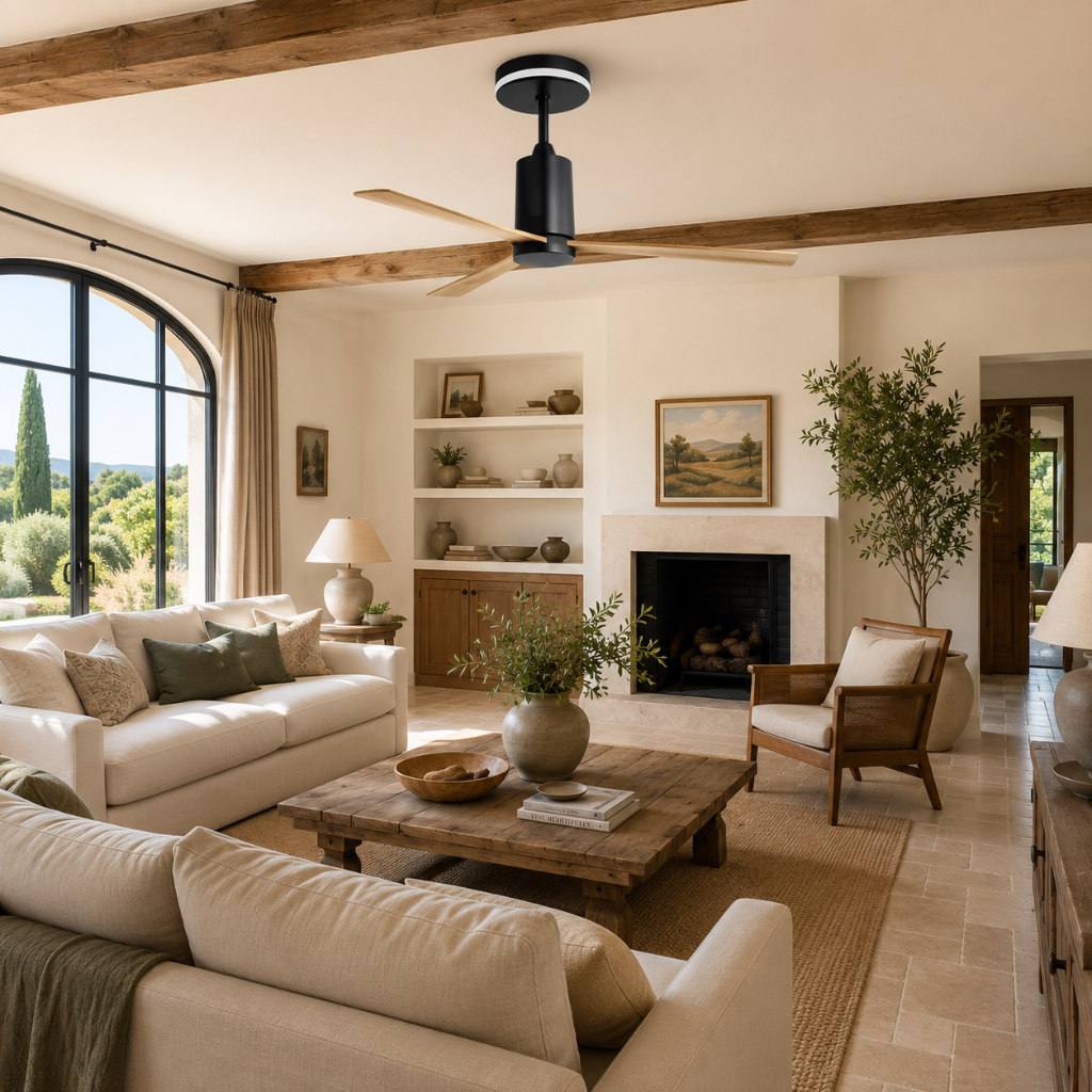 Ventilateur de Plafond Design Audacieux & Moderne - Modèle Némésis