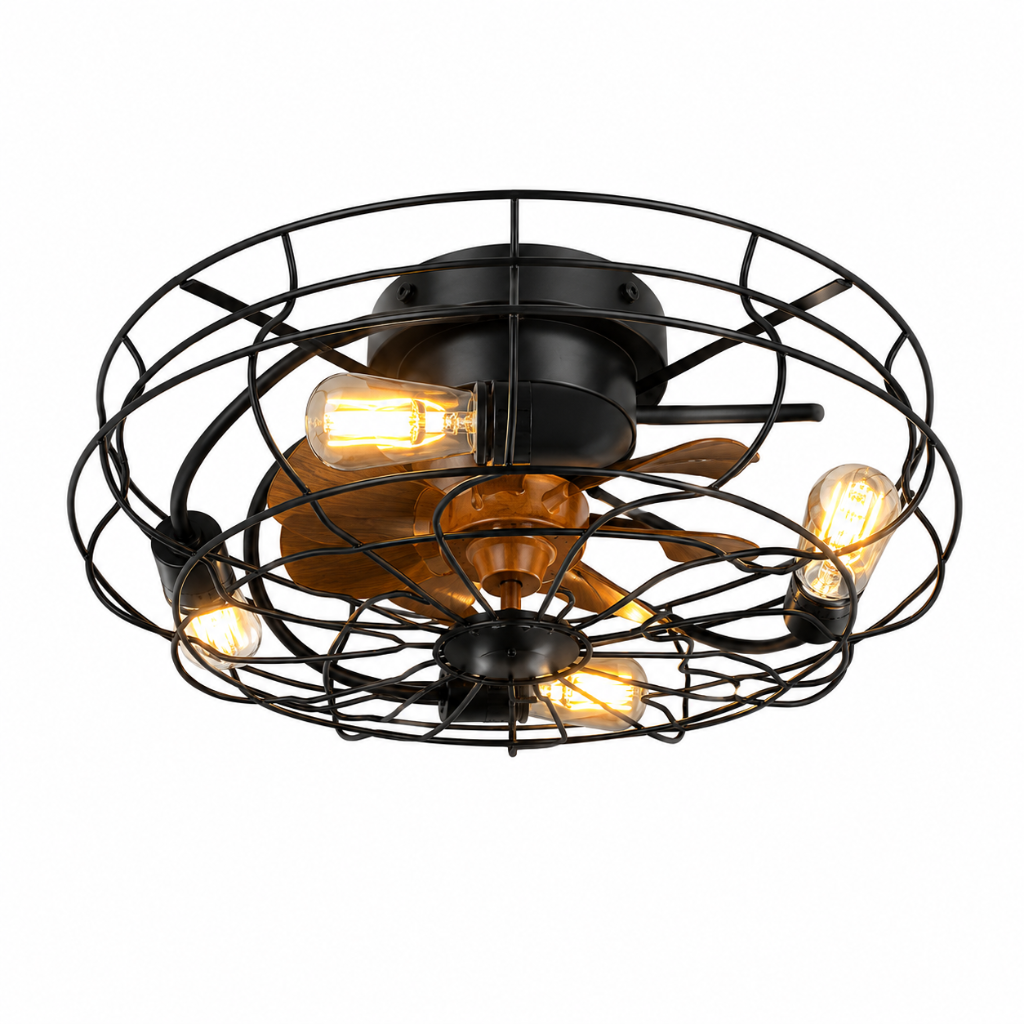 Ventilateur de Plafond Design Audacieux & Moderne - Modèle Némésis