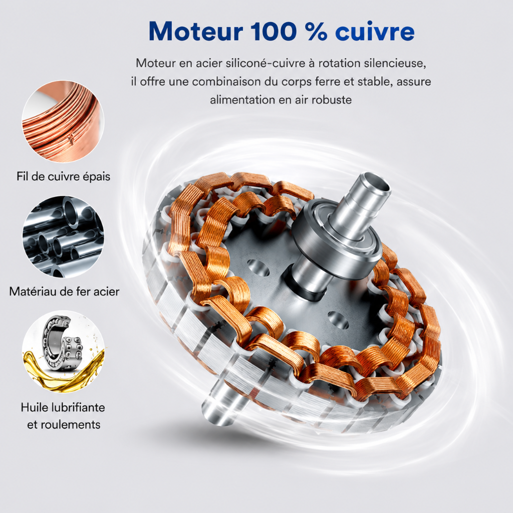 Ventilateur de Plafond Design en Bois Naturel – Modèle Axiolog