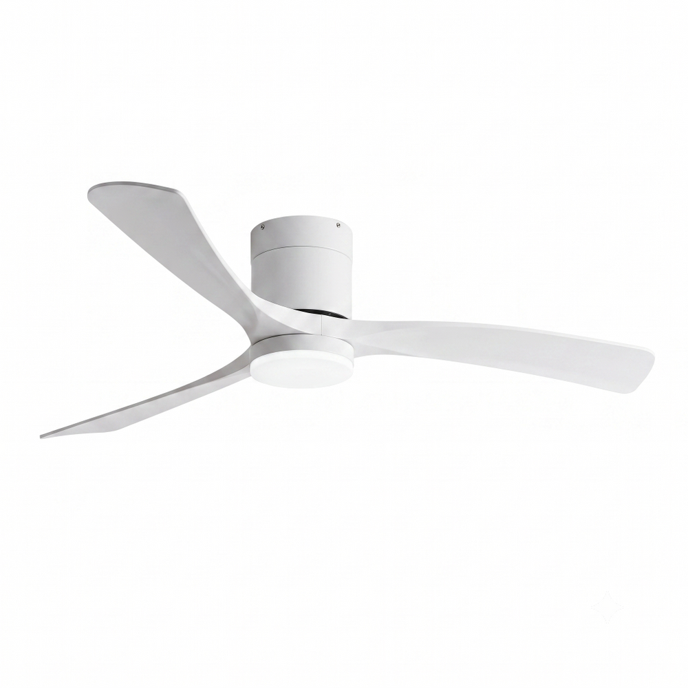Ventilateur de plafond Mia, rendu design organique
