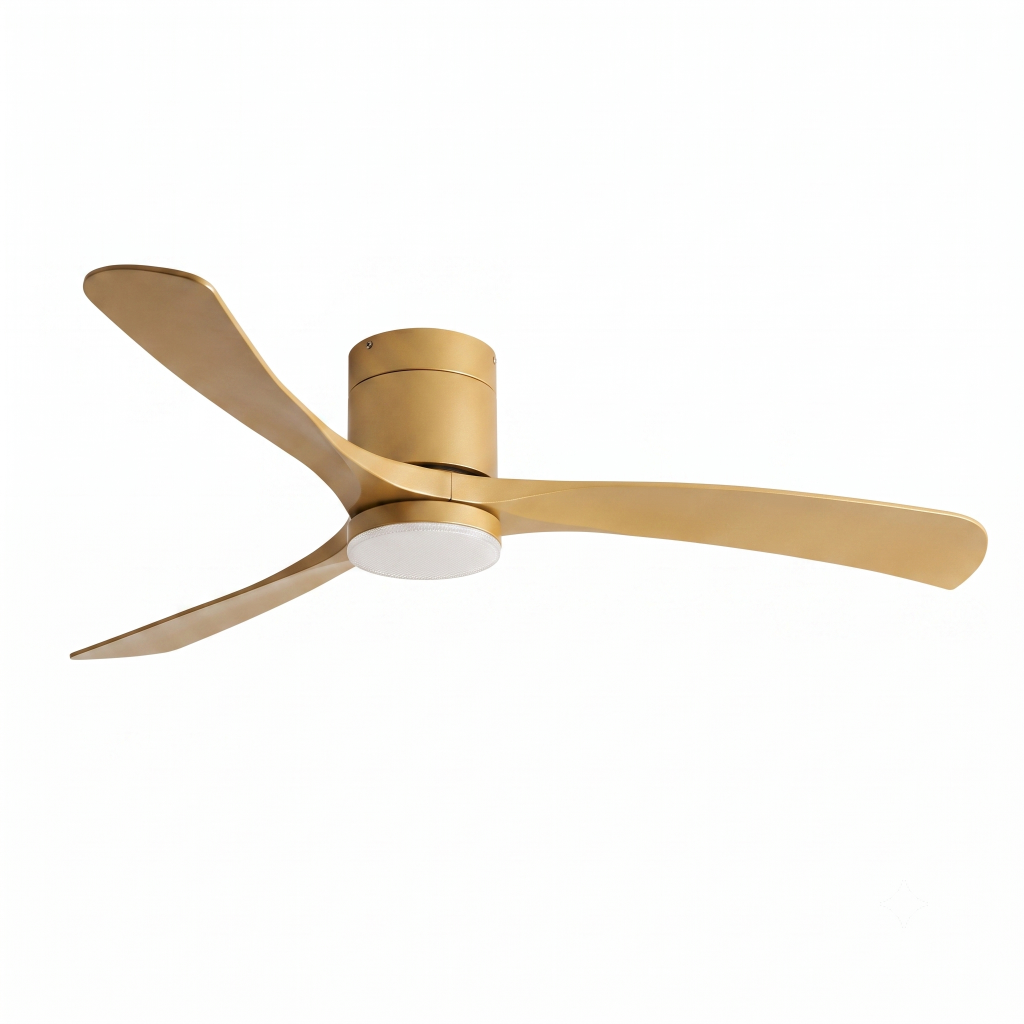 Ventilateur de Plafond Design Compact & Organique - Modèle Mia