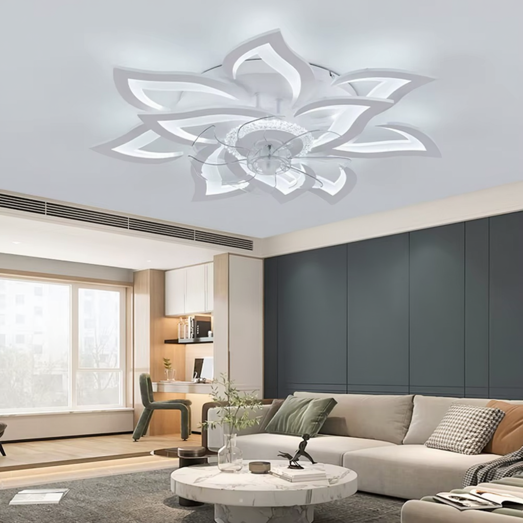 Ventilateur de Plafond LED Silencieux Modèle Zéphyr