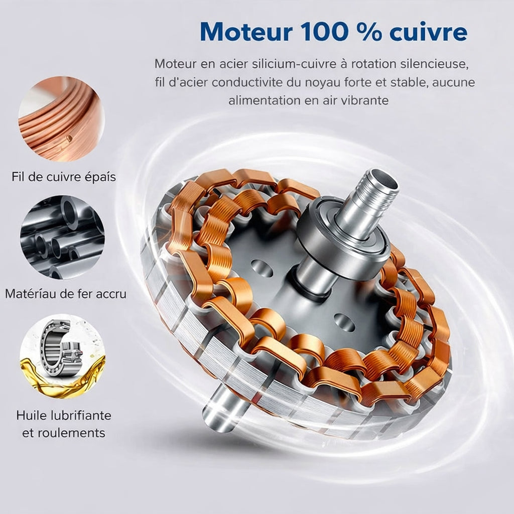 Ventilateur de Plafond Design & Silencieux — Modèle Eden