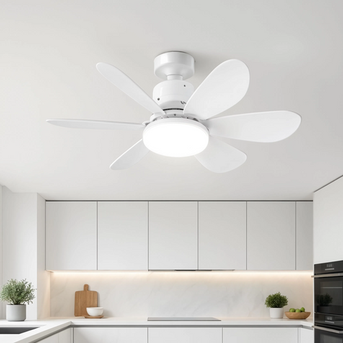 Mini ventilateur LED Nano à visser, cuisine moderne