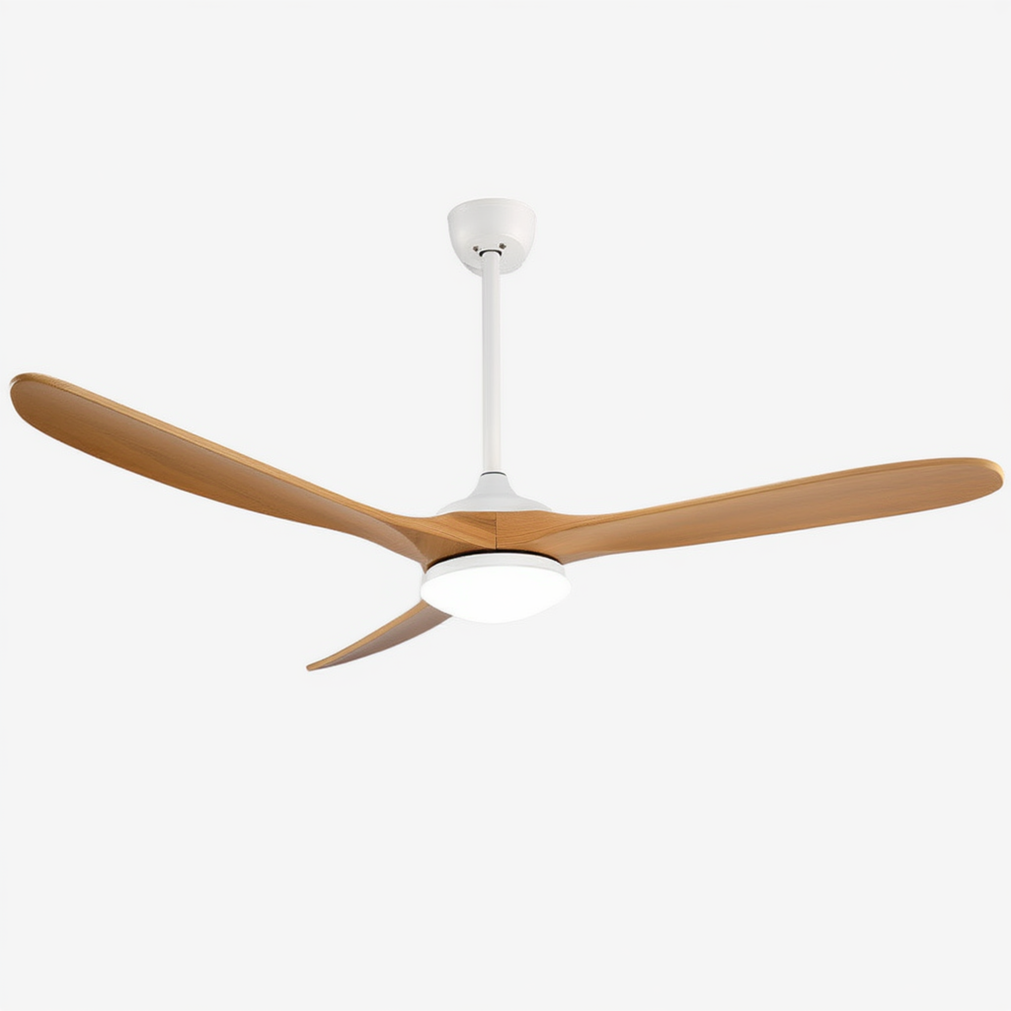Ventilateur de Plafond Design en Bois Massif – Modèle Alizé