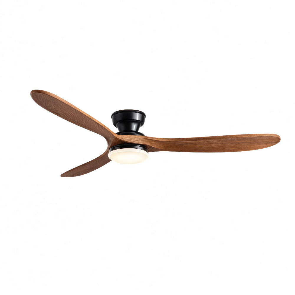 Ventilateur de plafond Nordka à 3 pales, vue produit carrée