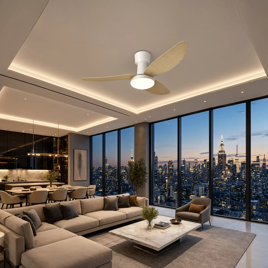 Ventilateur de Plafond Industriel LED | Mistrale