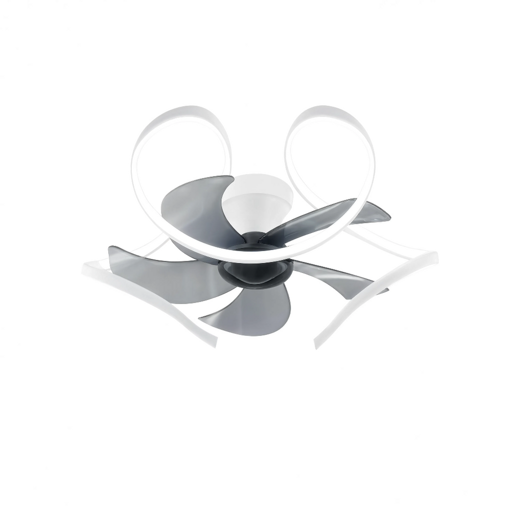 Ventilateur de plafond Harmattan, vue centrée sur fond blanc