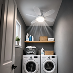Mini Ventilateur LED d'Appoint à Visser — Modèle Nano