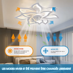 Ventilateur de Plafond LED Silencieux Modèle Zéphyr