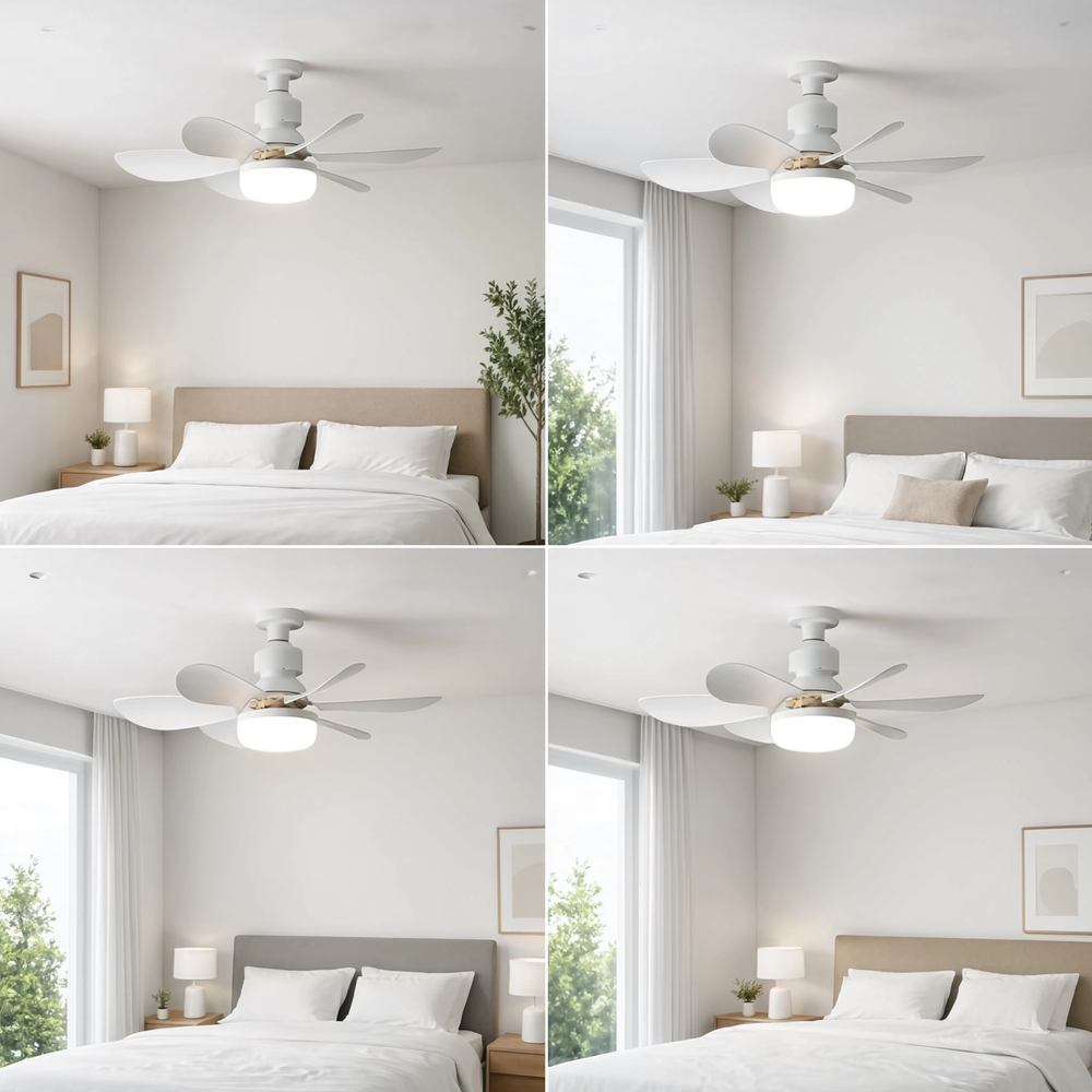 Mini ventilateur LED Nano à visser, photo e-commerce