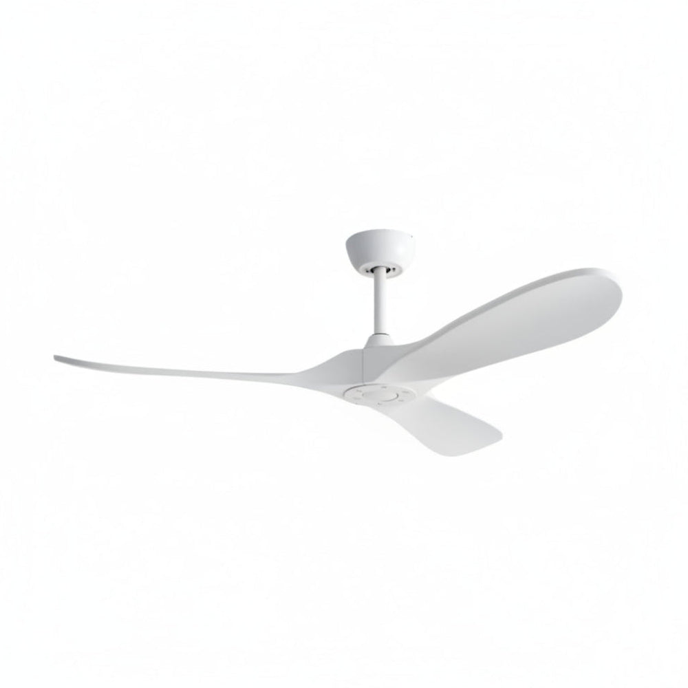 Ventilateur de plafond Eden vintage blanc, vue produit